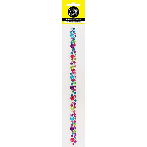 Stars & Bubble Strips Rhinestones